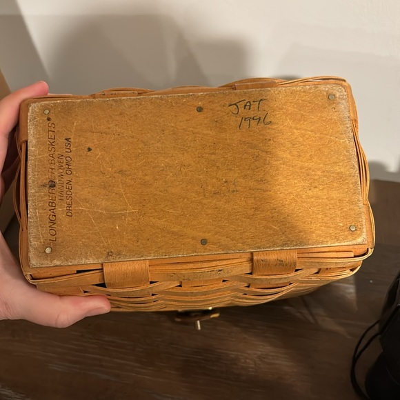 Longaberger Basket Purse|Shoulder Purse Basket 18210|Vintage Longaberger Basket - Picture 11 of 11